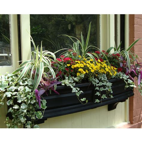 self watering window box